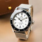 Breitling - Superocean Heritage 42-Silver Dial - A17321 -, Nieuw