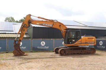 Veiling: Rupsgraafmachine Case CX210B Diesel 117kW 2012, Ophalen