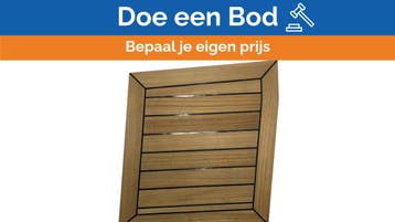 Bieden: UD7520 Teak Marine Access Hatch Port, Ophalen of Verzenden