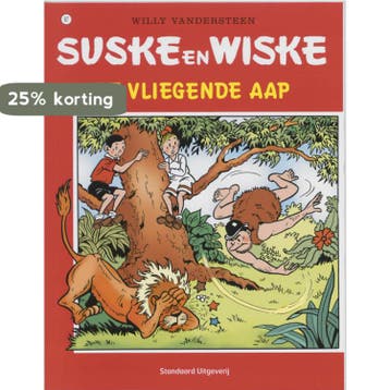De vliegende aap / Suske en Wiske / 87 9789002117855, Boeken, Verzenden, Gelezen, Willy Vandersteen