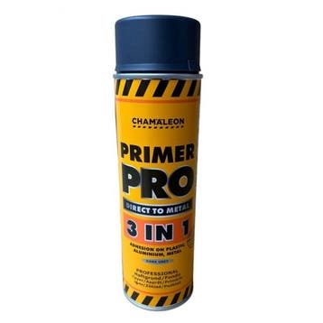 Primer PRO donkergrijs spuitbus 500 ml - Chamäleon, Verzenden