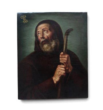 Italiaanse school (XVIII) - San Francesco di Paola in