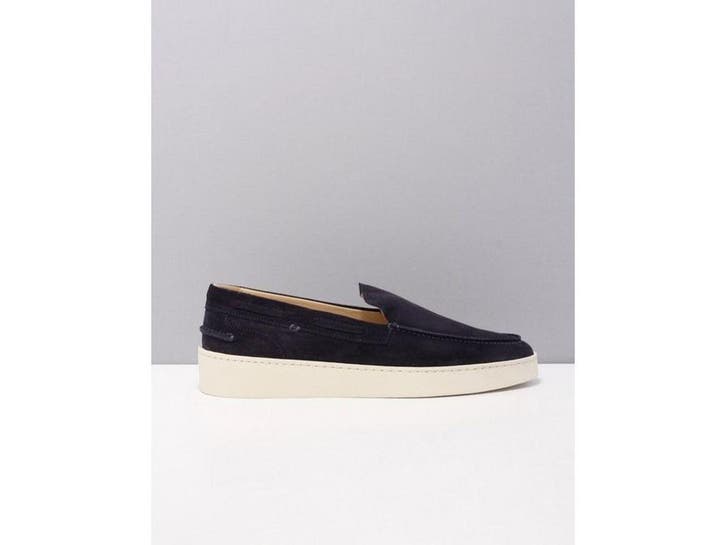 Greve 2301 - Loafers - Suède - Blauw 43,5 (9+), Kleding | Heren, Overige Herenkleding, Nieuw, Verzenden