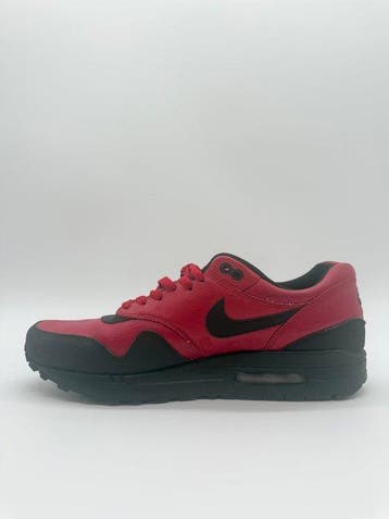 Nike - Nike Air Max 1 LTR Premium Gym Red - Sneakers -, Nieuw