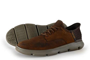 Skechers Sneakers in maat 45 Cognac, Verzenden, Sneakers