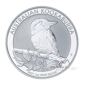 Zilveren Kookaburra munt 2021 1 troy ounce