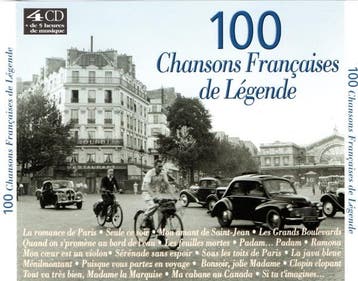 Various - 100 Chansons Françaises De Légende, Verzenden
