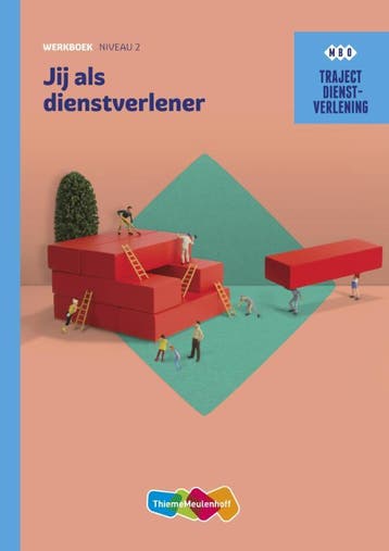 Jij als dienstverlener / werkboek / niveau 2 / Traject, Verzenden, Zo goed als nieuw, R.F.M. van Midde