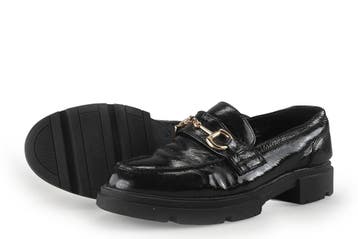 Manfield Instappers in maat 40 Zwart, Vêtements | Femmes, Chaussures, Verzenden, Instappers