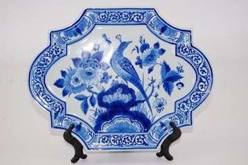 De Porceleyne Fles, Delft - Wandbord - Aardewerk - DK 1991, Antiek en Kunst