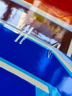 Bauhaus - enamel sign BAUHAUS Pool Emailschild Emaille
