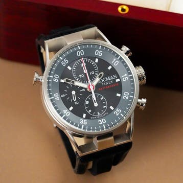Locman - Monte Cristo Rattrapante - 0515V1-00GYRPSA Lim., Nieuw