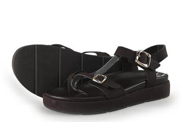 Catwalk Sandalen in maat 40 Bruin, Bruin, Verzenden, Sandalen of Muiltjes, Zo goed als nieuw