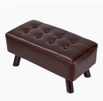 Pouf - cuir synthétique