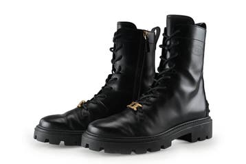 Tods Boots in maat 39 Zwart, Kleding | Dames, Verzenden, Zwart, Overige typen, Zo goed als nieuw