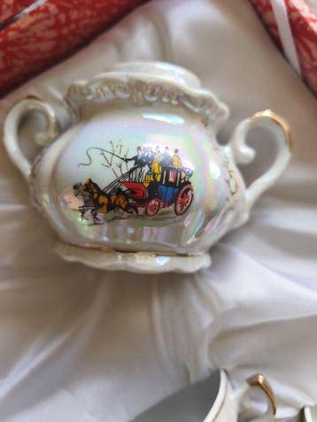 veritable - Koffieservies voor 12 (12) - Porselein, Glazuur