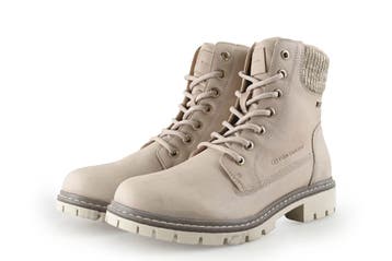 Tom Tailor Veterboots in maat 39 Beige, Kleding | Dames, Verzenden, Beige, Overige typen, Tom Tailor
