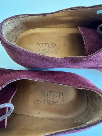 Kiton - Veterschoenen - Maat: EU 43, Nieuw