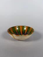 Oud Chinees - Tang-dynastie, Sancai geglazuurd Vaas - 13 cm
