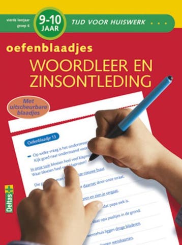 Oefenblaadjes spelling / vierde leerjaar, groep 6 / Tijd, Verzenden, Zo goed als nieuw, Moniek Vermeulen