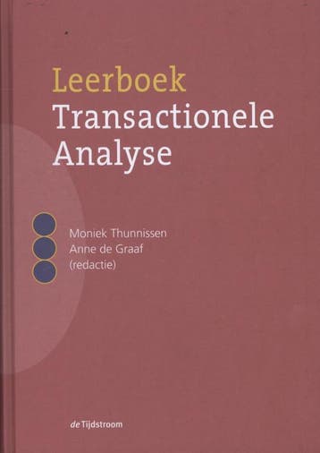 Leerboek transactionele analyse 9789058982261, Boeken, Verzenden, Zo goed als nieuw