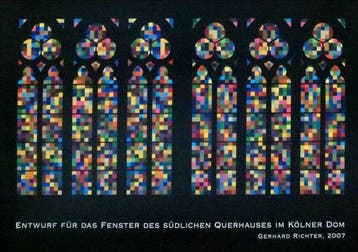 Gerhard Richter (after) - Gerhard Richter Fenster Kölner Dom, Antiquités & Art