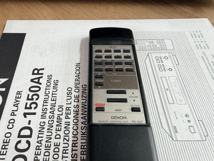 Denon - DCD-1550AR Cd-speler, TV, Hi-fi & Vidéo, Radios