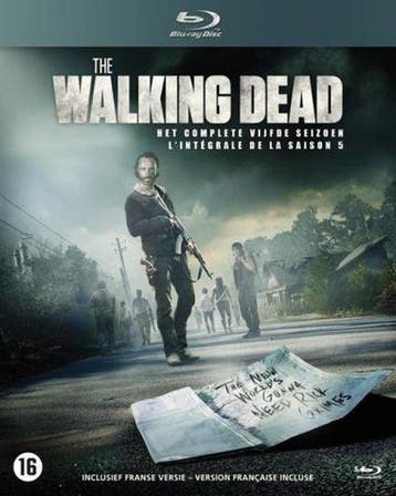 The walking dead seizoen 5 (blu-ray tweedehands film), CD & DVD, Ophalen of Verzenden