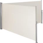 tectake Uitschuifbare aluminium dubbelzijdige luifel met opr, Tuin en Terras, Zonneschermen, Verzenden, Nieuw