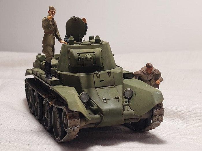 Tamiya 1:35 - Model militair voertuig (3) - BT 7 model 1937, Enfants & Bébés, Jouets | Autre