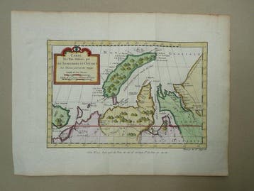 Russie - Nova Zembla; Jacques Nicolas Bellin - Carte des