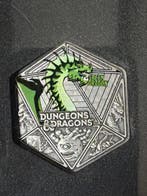 Monde. Medal Dungeons and Dragons - Green Dragon - Silver