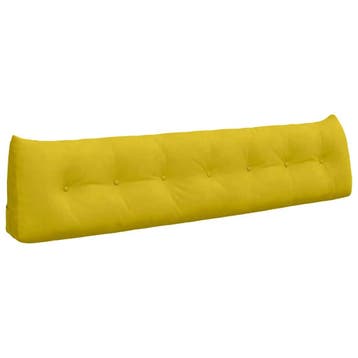 Rugkussen Geel XL | Retour Deal | Sla nu toe!, Huis en Inrichting, Woonaccessoires | Kussens, Verzenden, Zo goed als nieuw, Geel
