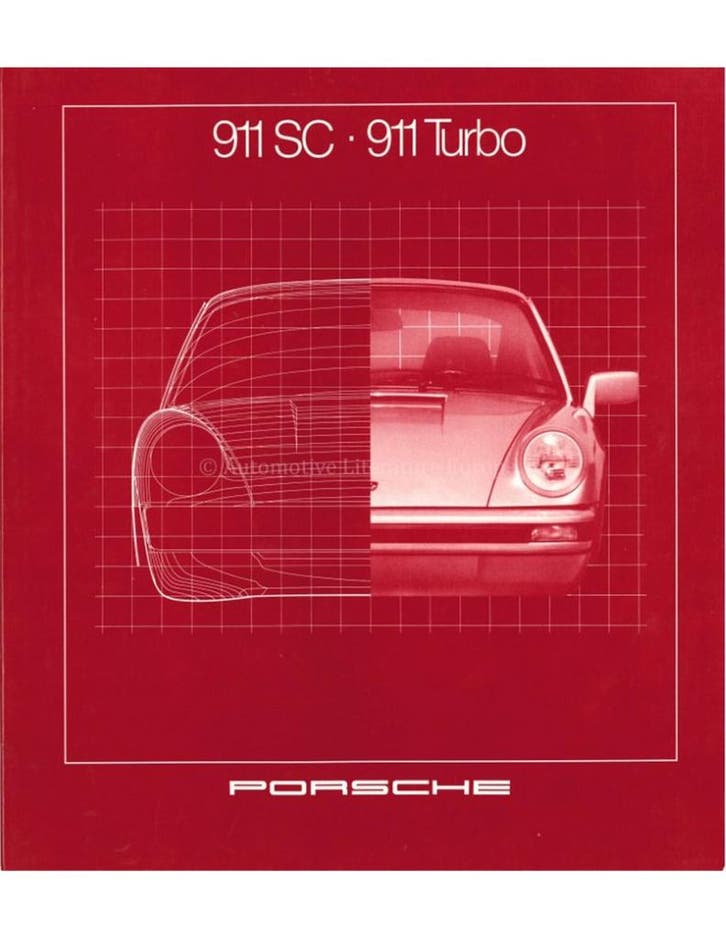 1981 PORSCHE 911 SC & TURBO BROCHURE DUITS, Livres, Autos | Brochures & Magazines