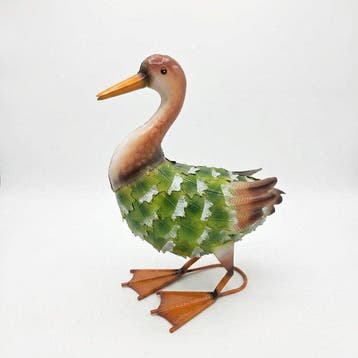 Duck - 37cm - Beeldje - Staal