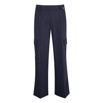 Cambio • donkerblauwe Cameron cargo broek • 36, Cambio, Verzenden, Nieuw, Maat 36 (S)