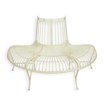 White Tree Bench Iron - New - Bank - Metaal
