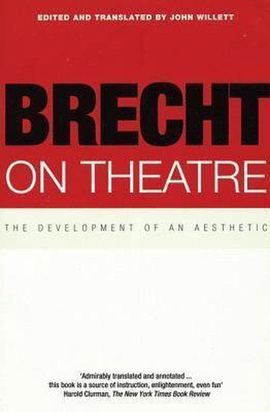 On Theatre 9780413388001 Bertolt Brecht, Boeken, Taal | Engels, Gelezen, Verzenden