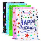 Fako Bijoux - 50x Folie Uitdeelzakjes Happy Birthday - 50, Divers, Emballage cadeau, Verzenden