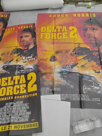 The Colombian connection - Affiche de cinema du film delta, Verzamelen, Nieuw