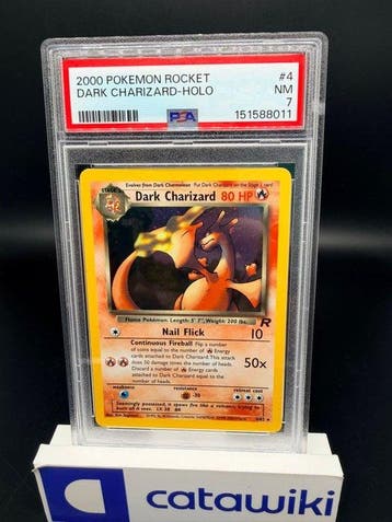 Pokémon - 1 Graded card - Dark Charizard Holo PSA 7 - Team, Nieuw