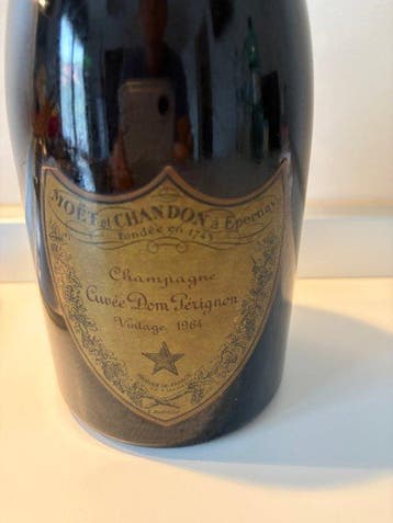 1964 Dom Pérignon - Champagne - 1 Fles (0,75 liter), Nieuw