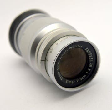 Leitz Wetzlar Elmar 9cm F 4 Manual Focus Camera Lens