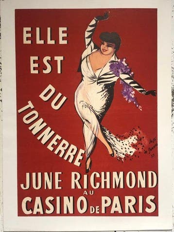 José de Zamora - Elle est du tonnerre - Années 1950