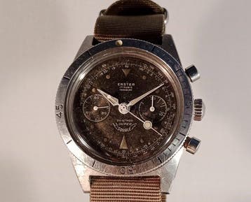 Erster - Chrono Diver - Cassa Squale - Tropical Dial -, Handtassen en Accessoires, Horloges | Heren, Nieuw