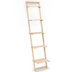 vidaXL Wandrek ladder 41,5x30x176 cm cederhout, Verzenden, Nieuw