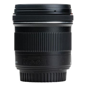 Canon EF-S 10-18mm f/4.5-5.6 IS STM met garantie, Ophalen of Verzenden, Gebruikt