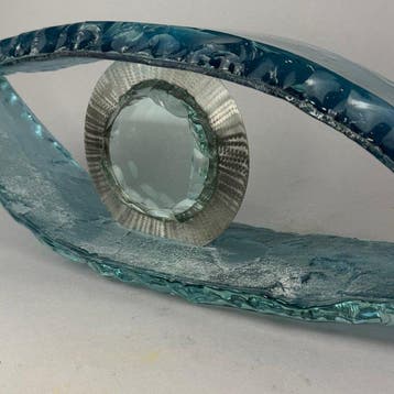 Andrzej Rafalski - LARGE Glass EYE - hand made