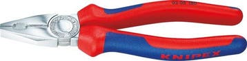 Pince combinée Knipex 180 mm manches 2 composants, Bricolage & Construction, Outillage | Outillage à main, Verzenden