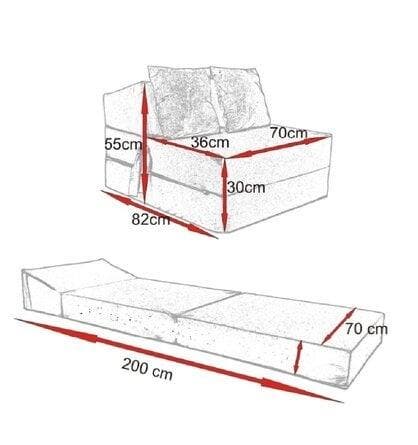 Matras caravan 200x70 | 3-delig | Laatste Stuks!, Caravanes & Camping, Accessoires de camping, Enlèvement ou Envoi